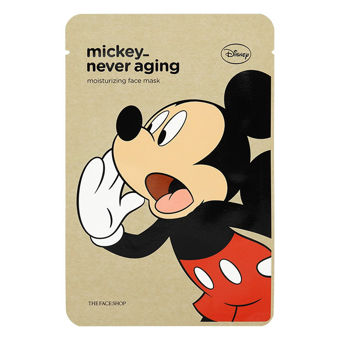 image of 韓國 The Face Shop 迪士尼聯名保濕面膜 25g #.米奇 Korea The Face Shop Mickey_Never Aging Moisturizing Face Mask