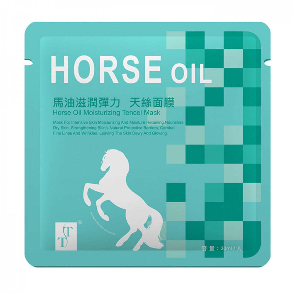 TT 波特嫚 炫彩天絲膜系列 馬油滋潤彈力天絲面膜 單片 30ml TT Horse Oil Moisturizing Tencel Mask 30ml TT 波特嫚 炫彩天絲膜系列 馬油滋潤彈力天絲面膜 單片 30ml TT Horse Oil Moisturizing Tencel Mask 30ml