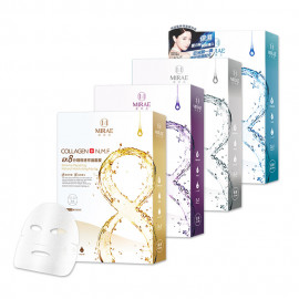 image of MIRAE 未來美 EX8分鐘面膜 20g╳5片入/盒 #.極速修護 Mirae Ex8 Mins In Repair Mask 20g╳5 pcs/box