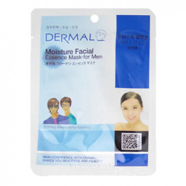 image of 韓國 DERMAL面膜 23g NO.24.男性美白緊緻面膜 Korea Dermal Moisture Facial Collagen Essence Mask 23g