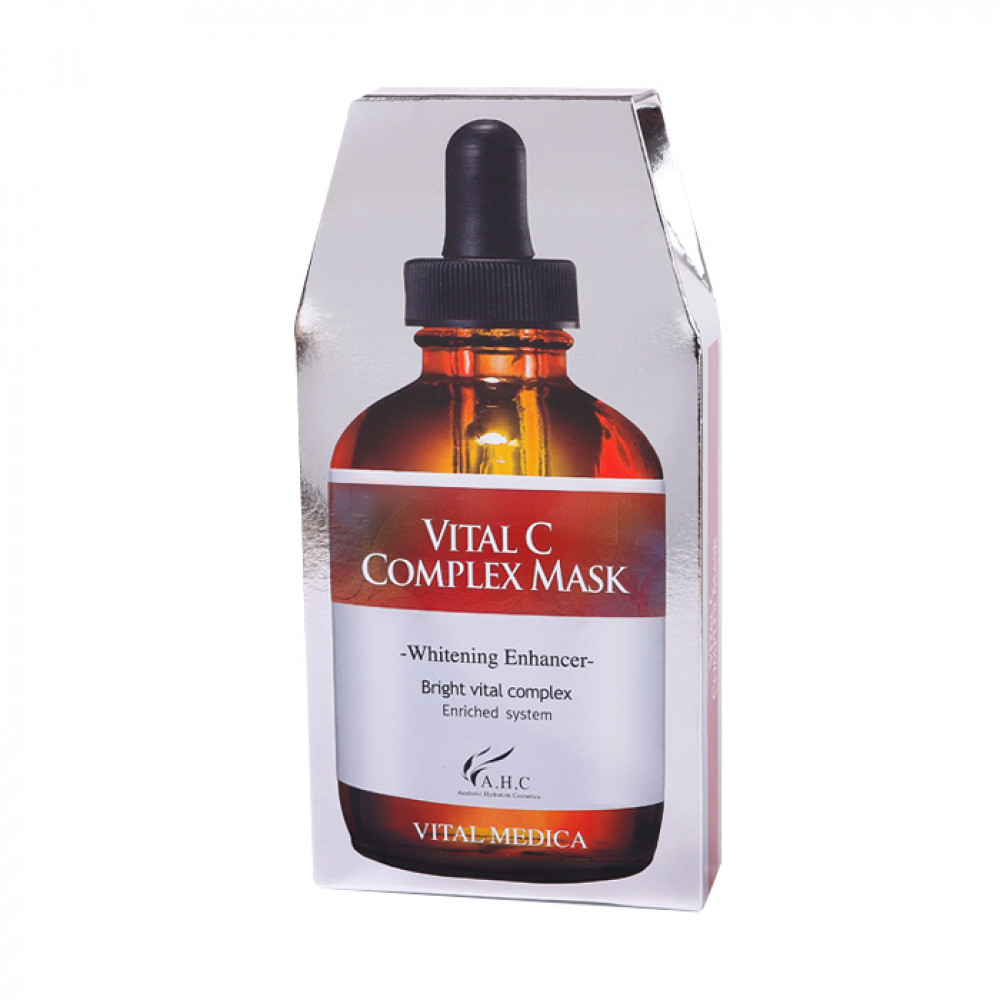 韓國 AHC 高濃度面膜(30g x 5片入) VC補水亮白 Korea AHC Vital C Complex Mask 30g x 5pcs 韓國 AHC 高濃度面膜(30g x 5片入) VC補水亮白 Korea AHC Vital C Complex Mask 30g x 5pcs