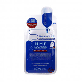 image of 韓國 MEDIHEAL 高效保濕水庫面膜(單片) Korea MEDIHEAL N.M.F Aquaring Ampolue Mask EX.