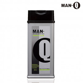 image of MAN-Q 全效潔淨露S 1茶樹精油350ml MAN-Q All in One Speedy Wash Hair,Face &Body 350ml