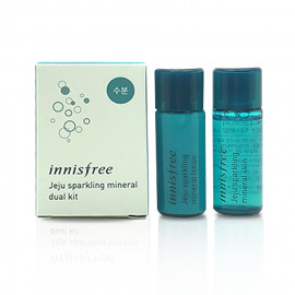 image of 韓國 innisfree 礦物水光舒緩水乳2件組 Korea Innisfree Jeju Sparkling Mineral Dual Kit (2 item)