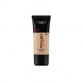 image of LOREAL 巴黎萊雅 24H恆霧無油慮粉底液 101白皙色30ml Loreal Paris Infallible Pro Matte 24Hr Foundation (102 Shell Beige) 30ml