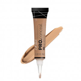 image of 美國 L.A. Girl 專業亮顏遮瑕筆刷 8g #.GC978-Medium Beige United state L.A. Girl Cosmetics Pro Conceal HD Concealer 8g #.GC978-Medium Beige