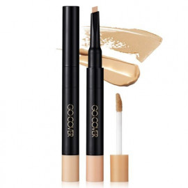 image of 韓國 TONYMOLY 雙頭遮瑕 4.5g #.02 Skin Beige Korea TONYMOLY Go Cover 2 In 1 Multi Concealer - 4.5g #.02 Skin Beige