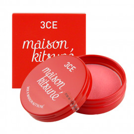 image of 韓國 3CE (3CONCEPT EYES) x Maison Kitsune小狐狸 聯名彩妝 修容腮紅餅 9g #.GINGER PINK Korea 3CE (3CONCEPT EYES) x Maison Kitsune 9g #.GINGER PINK