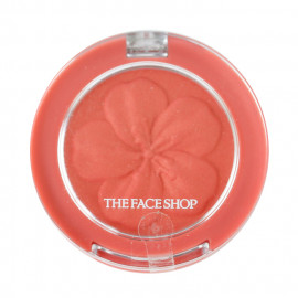 image of 韓國 The Face Shop 花瓣立體腮紅 3.8g 05珊瑚紅 Korea The Face Shop Blush Pop Blusher 3.8g #.05 Coral Pop
