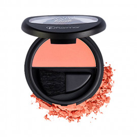 image of 法國 Flormar 快感潮紅迷幻腮紅 6g #.002 珊瑚粉 France Flormar Satin Matte Blush On 6g # 002 Coral Peach