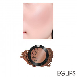 image of 韓國 Eglips 亮彩粉嫩肌潤色腮紅 4g 10ALMOND BRONZE Korea EGLIPS Apple Fit Blusher 4g #.10 ALMOND BRONZE