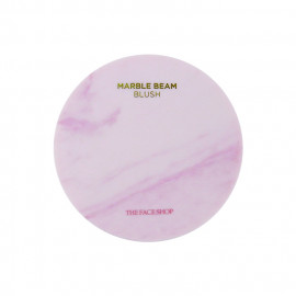 image of 韓國 The Face Shop 大理石紋腮紅/打亮 7g #.3紫色 Korea THE FACE SHOP MARBLE BEAM BLUSH & HIGHLIGHTER 7g #.3 Love Purple
