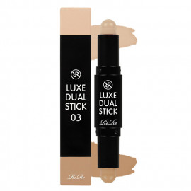image of 韓國 RiRe 奢華多功能雙頭彩妝筆 3g╳2 #.03 粉底+遮瑕 Korea RiRe Luxe Dual Stick 3g╳2 #.03 Foundation+Concealer