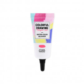 image of 韓國 ETUDE HOUSE 彩色素描春季限定水感腮紅OR201 10g Korea ETUDE HOUSE COLORFUL DRAWING - Water Color Blusher #OR201 10g