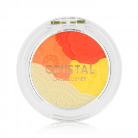 image of 韓國 TONYMOLY 水晶花邊腮紅03 5g Korea TONYMOLY - Crystal Lace Blusher #03 Camellia Red 5g