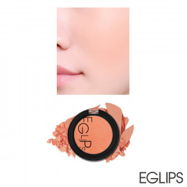 image of 韓國 Eglips 亮彩粉嫩肌潤色腮紅 4g #.04 TANGERINE CORAL Korea EGLIPS Apple Fit Blusher 4g #.04 TANGERINE CORAL