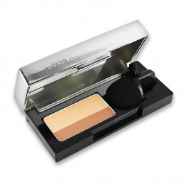 image of 韓國 TONYMOLY 完美雙色眼影01奶茶棕 2.5g Korea TONYMOLY Perfect Eyes Dual Blending Shadow 2.5g #01Coconut Brown