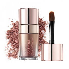 image of 韓國 the saem 生態靈魂閃耀眼影粉 2g RD01 Korea The Saem Eco Soul Pigment Shadow 2g #RD01 Melting Rose