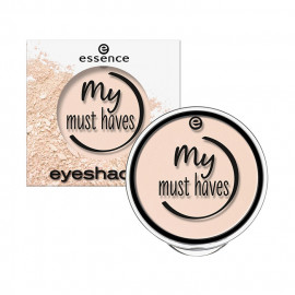 image of 德國 essence 艾森絲 閃耀眼影 1.7g #09米白色 Germany Essence My Must Haves Eyeshadow 1.7g #.09 Chilli Vanilli