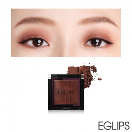 image of 韓國 Eglips 絲絨柔滑浮雕霧色眼影 1.5g M007粉紅豆沙棕 Korea EGLIPS - Muse In Shadow 1.5g #M007 Fank (Brick Red)