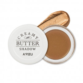 image of 韓國 Apieu 奶油黃油眼影霜 6g #.06 Soft Bronze Korea A'PIEU Creamy Butter Shadow 6g #.06 Soft Bronze