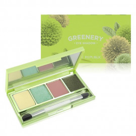 image of 【出清品】韓國 Nature Republic 春綠系列眼影盤 7g Korea Korea Nature Republic Spring Green Series Eye Shadow Palette 7g