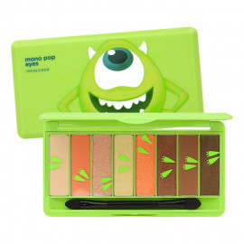 image of 韓國 The Face Shop╳Disney 聯名全系列眼影盤 9.5g #.大眼仔 Korea The Face Shop╳Disney Eyeshadow Plate 9.5g #.Michael Wazowski
