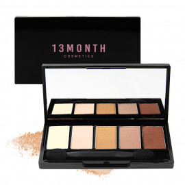 image of 韓國 13MONTH 日常深邃眼影盤 5g #杏仁黑 Korea 13 month cosmetics Eye shadow 5g #Almond Noir