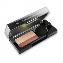image of 韓國 TONYMOLY 完美雙色眼影03咖啡金 2.5g Korea TONYMOLY Perfect Eyes Dual Blending Shadow 2.5g #03 Wolf Brown