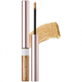 image of 韓國 the saem 生態靈魂閃耀眼影蜜 2.7g 03 Korea THE SAEM Eco Soul Sparkling Eye 2.7g #03 GOLDEN GLAMOUR