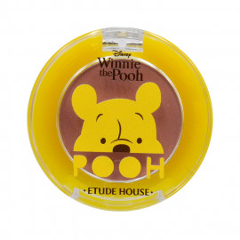 image of 韓國ETUDE HOUSE x小熊維尼聯名 單色眼影 2g BR418 Korea ETUDE HOUSE Happy with Piglet Look at My Eyes Shadow 2g #BR418 Cafe Brown