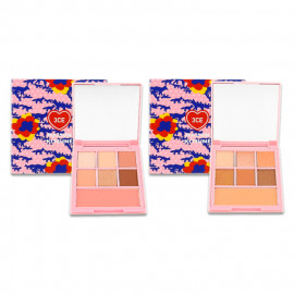 image of 韓國 3CE xMaison Kitsune小狐狸聯名 眼頰彩盤 8.5g (2色可選) Korea 3CE xMaison Kitsune Multi Color Palette 8.5g