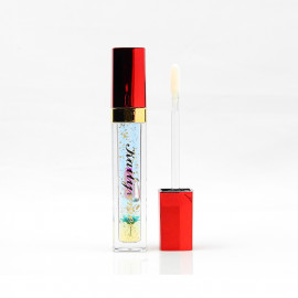 image of Kaili Jumei 花瓣變色唇蜜 金箔款 6g #.3清新藍 Kaili Jumei Lipstick Double Deck Matte 6g #.3 Flame Red
