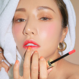 image of 韓國 3CE x Take A Layer 夏日水潤唇釉 Fig Pink5.2g Korea 3CE x Take A Layer Tinted Water Tint LipStick #Fig Pink 5.2g