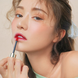 image of 韓國 3CE x Take A Layer 夏日水潤唇釉 Inside Mauve5.2g Korea 3CE x Take A Layer Tinted Water Tint LipStick #Inside Mauve 5.2g