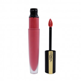 image of LOREAL 巴黎萊雅 持色印記空氣吻唇露 7ml 124擁吻 L'Oreal Paris Rouge Signature Matte Ink Lipstick 7ml #124 I EMBRACE