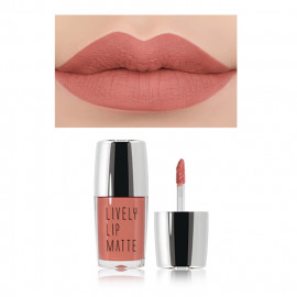 image of 韓國 Eglips 香氛絲絨保濕霧色唇釉 5g #.LM001 Korea Eglips Lively Lip Matte 5g #.LM001 Misty Peach Matte