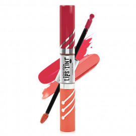 image of 韓國 ETUDE HOUSE 新版雙頭唇蜜筆 4g+4g #.OR201 Korea Etude House Twin Shot Lips Tint 4g+4g #.OR201