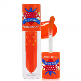 image of 韓國 ETUDE HOUSE 莓好時光 琉光水釀唇釉 3.5g #.OR208 Korea ETUDE HOUSE Berry Delicious Color in Liquid Lips Juicy 3.5g #.OR208