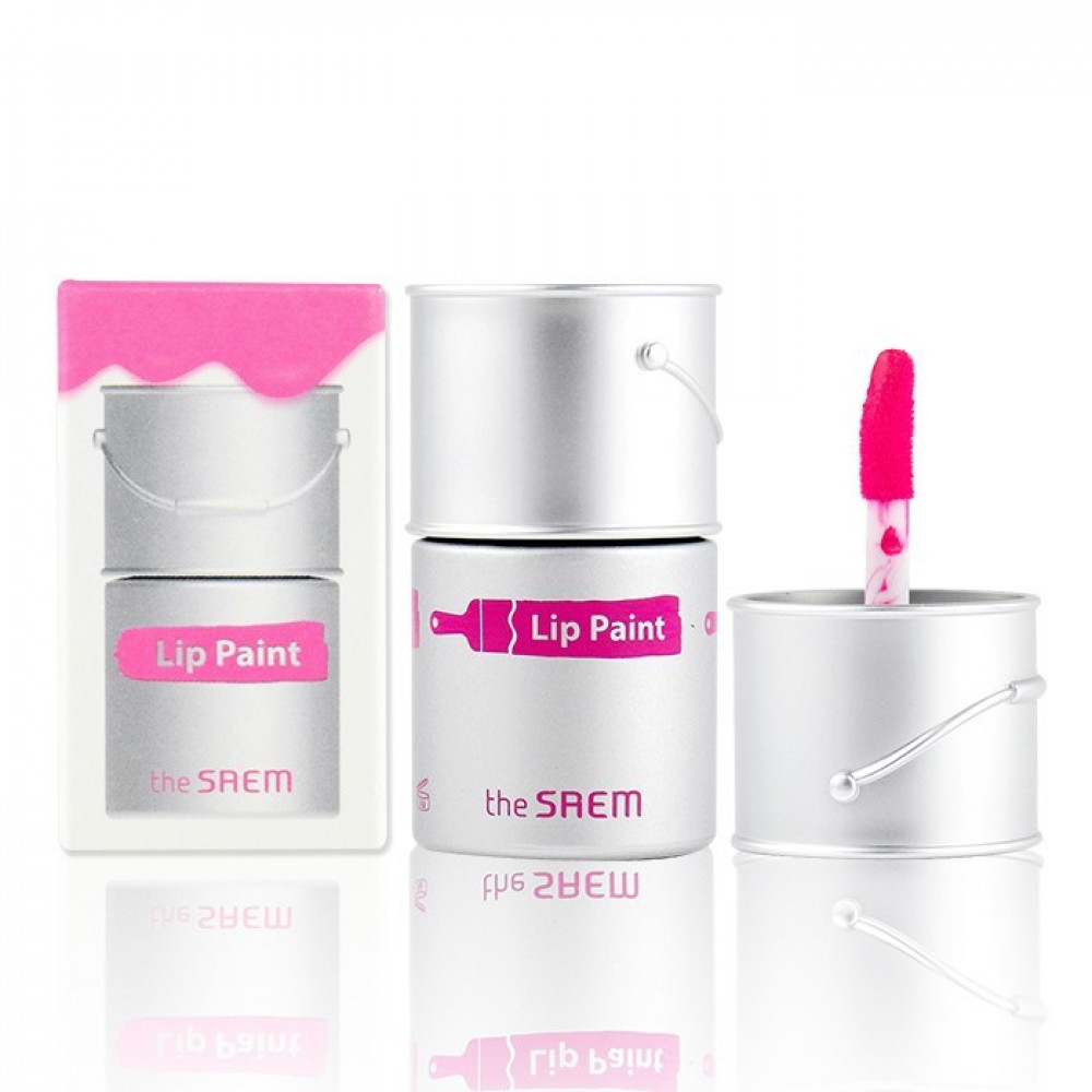 韓國 the saem 油漆罐唇釉 Korea The Saem Lip Paint 韓國 the saem 油漆罐唇釉 Korea The Saem Lip Paint