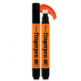 image of 韓國 16brand╳FINGERPEN 一筆搞定唇頰彩 5mL #.FA03 ORANGE Korea 16brand╳FINGERPEN 5mL #.FA03 ORANGE