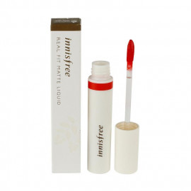 image of 韓國 innisfree 超服貼霧面水漾唇釉 3.5g 4號 Korea Innisfree Real Fit Matte Liquid 3.5g #04