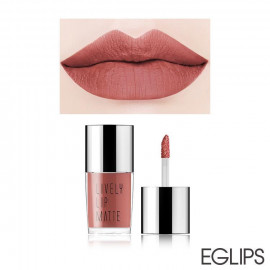 image of 韓國 Eglips 香氛絲絨保濕霧色唇釉 5g LM005氣質名媛 Korea Eglips Lively Lip Matte 5g #LM005 Pretty Nudy Matte