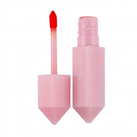 image of 韓國 MISSHA 許願石水感唇釉 3.3ml 積極淺橘 Korea MISSHA Wish Stone Tint 3.3ml #Orange