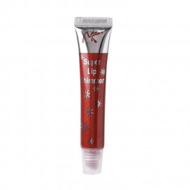 image of 美國 Nicka.K 超顯色金屬感唇蜜 12低調紅10ml Nicka K New York Super Lip Shimmer 10ml #12