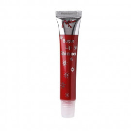image of 美國 Nicka.K 超顯色金屬感唇蜜 10 亮眼紅10ml Nicka K New York Super Lip Shimmer 10ml #10