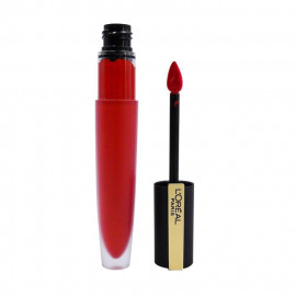 image of LOREAL 巴黎萊雅 持色印記空氣吻唇露 7ml 115值得 L'Oreal Paris Rouge Signature Matte Ink Lipstick 7ml #115 I AM WORTH IT