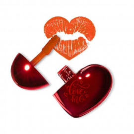 image of 韓國 the saem 心形持久顯色唇釉 02.Love Catcher Korea The Saem Love Me Coating Tint #02.Love Catcher