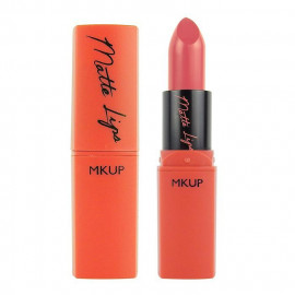 image of MKUP 美咖 絲絨誘惑霧面唇膏 3.5g #.04霧紅誘惑 MKUP Creamy Matt Lipstick 3.5g #.04 Matt Red Affection