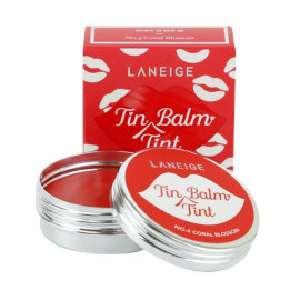 image of 韓國 LANEIGE 蘭芝 Tin Tint Balm 唇蜜膏 14g 04 Coral Blossom Korea LANEIGE Tin Tint Balm 14g #04 Coral Blossom